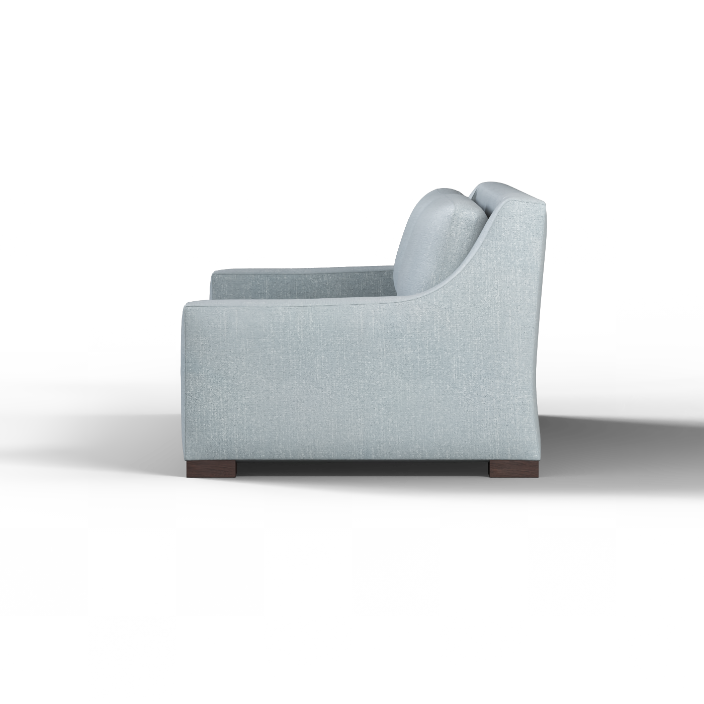Louis 2 Seater Sofa — Structured Design with Tapered Arms