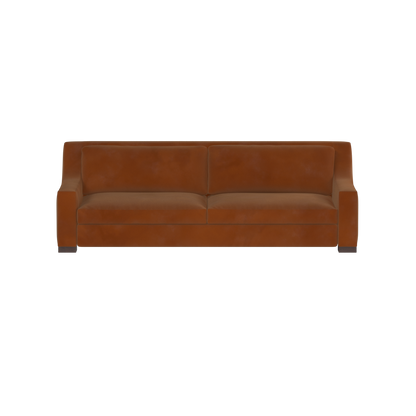 Louis 2 Seater Sofa — Structured Design with Tapered Arms