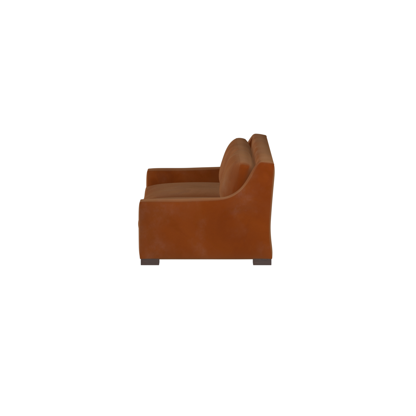 Louis 2 Seater Sofa — Structured Design with Tapered Arms