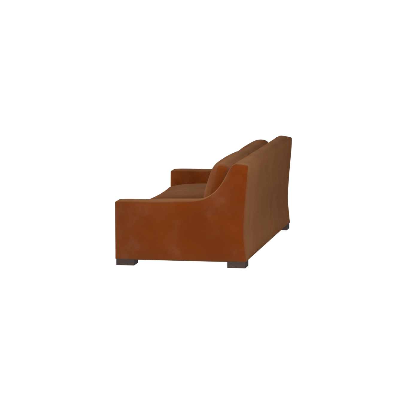 Louis 2 Seater Sofa — Structured Design with Tapered Arms