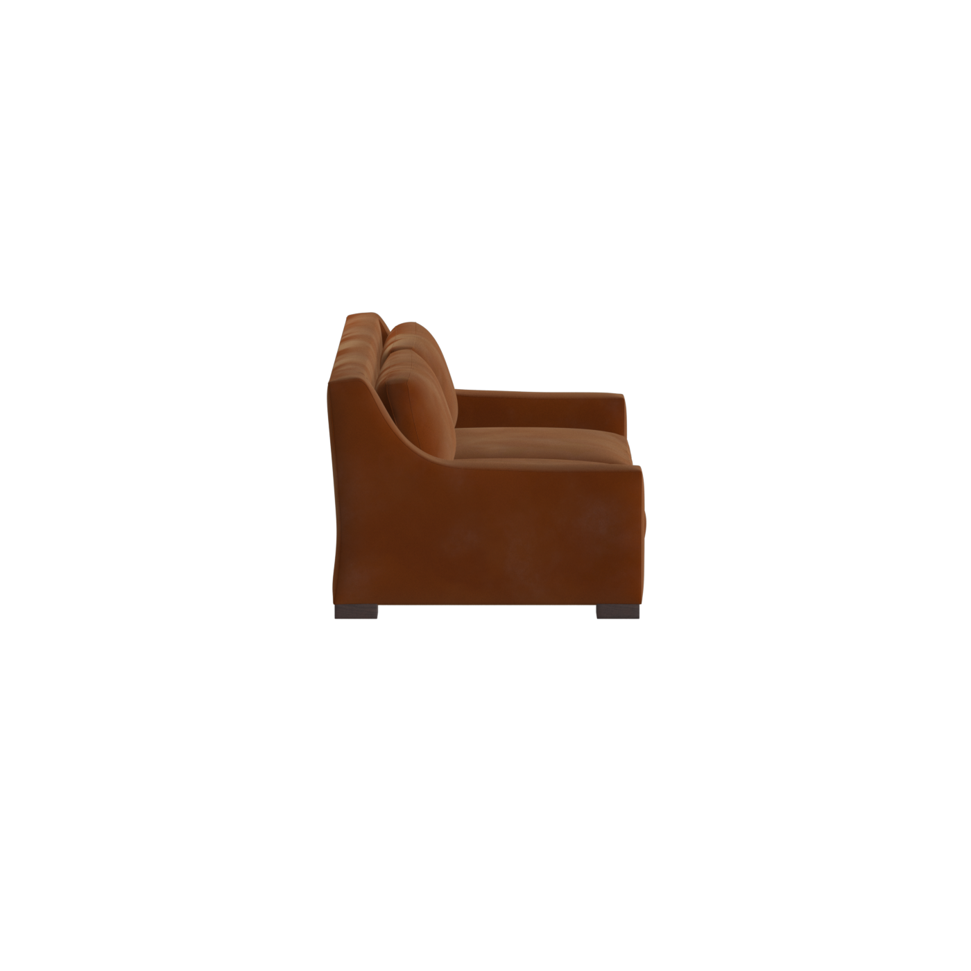 Louis 2 Seater Sofa — Structured Design with Tapered Arms