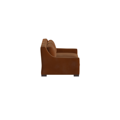 Louis 2 Seater Sofa — Structured Design with Tapered Arms