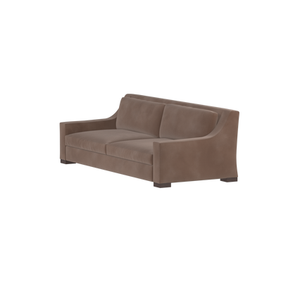 Louis 2 Seater Sofa — Structured Design with Tapered Arms