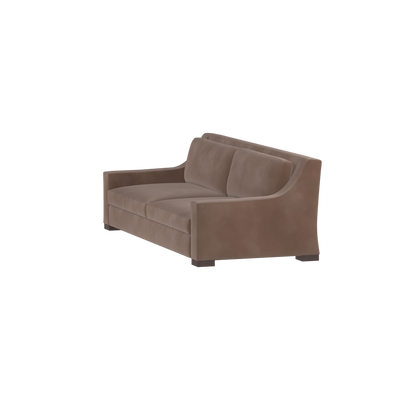 Louis 2 Seater Sofa — Structured Design with Tapered Arms