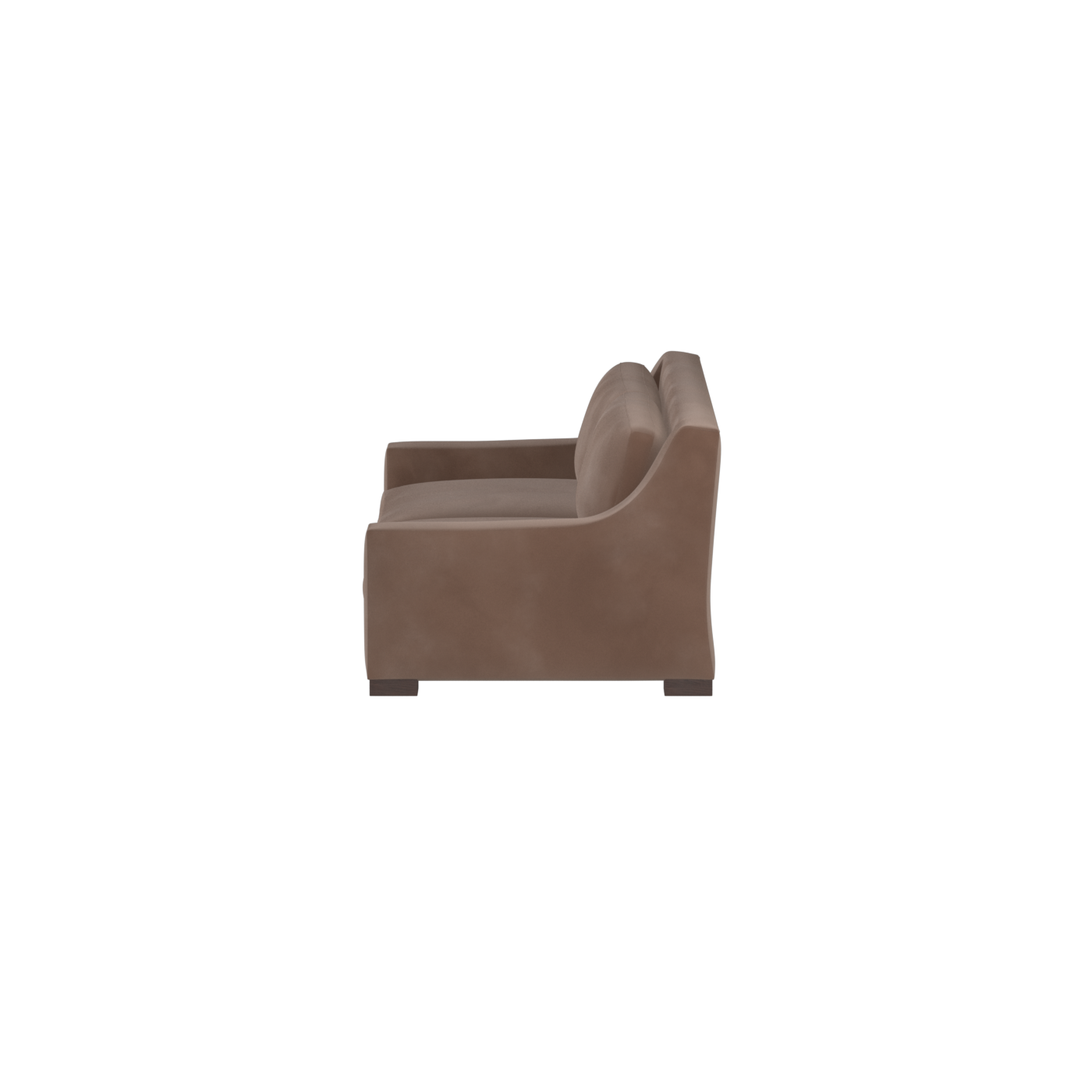 Louis 2 Seater Sofa — Structured Design with Tapered Arms