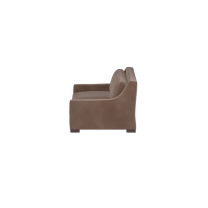 Louis 2 Seater Sofa — Structured Design with Tapered Arms