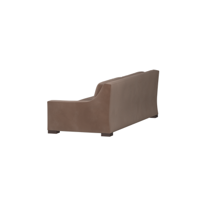 Louis 2 Seater Sofa — Structured Design with Tapered Arms