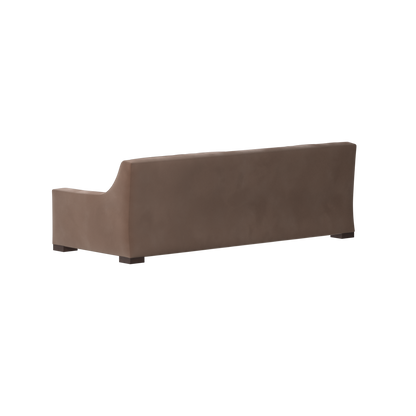 Louis 2 Seater Sofa — Structured Design with Tapered Arms