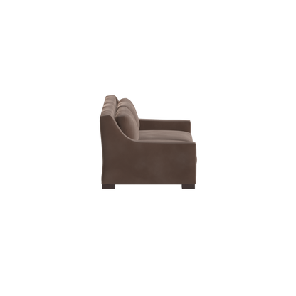 Louis 2 Seater Sofa — Structured Design with Tapered Arms