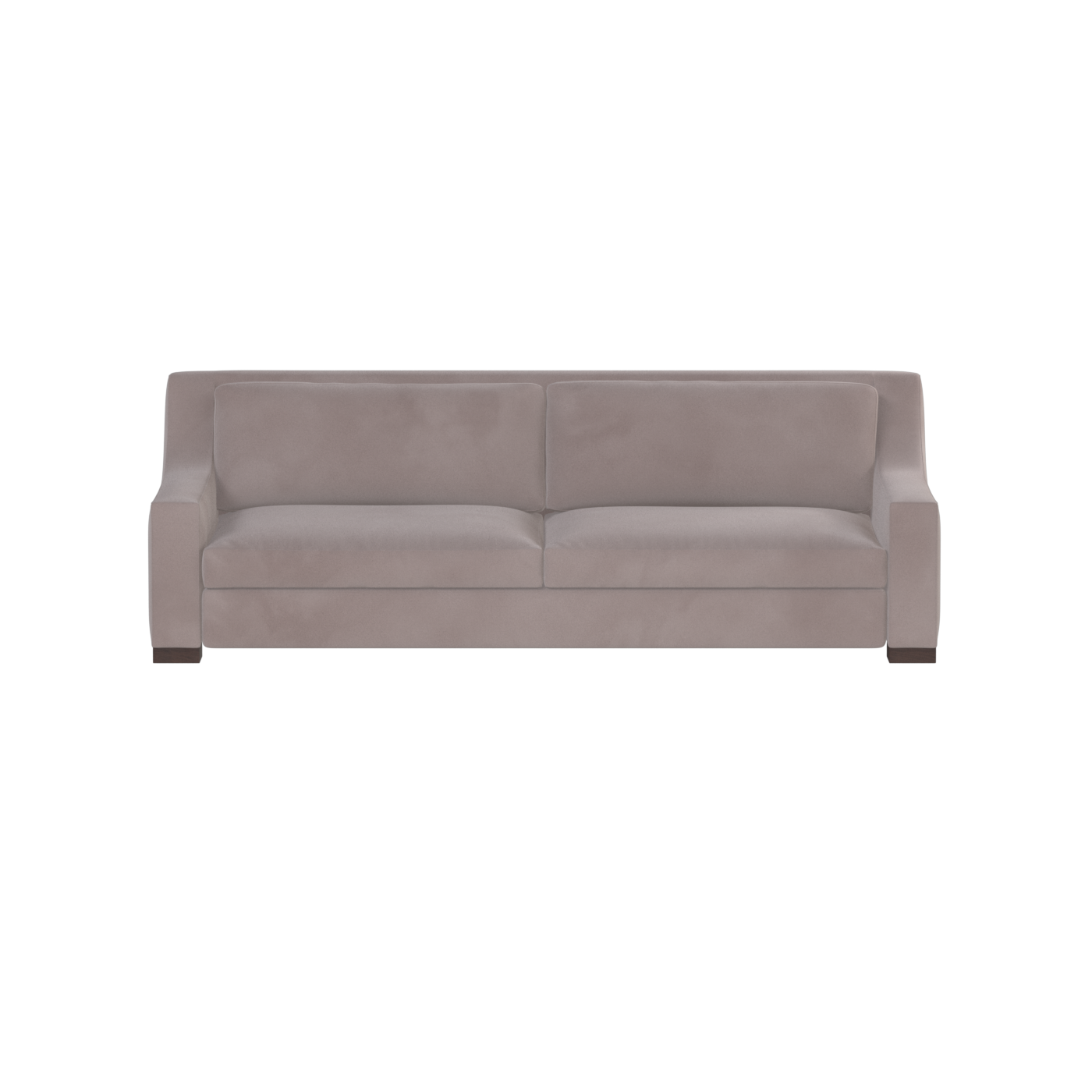 Louis 2 Seater Sofa — Structured Design with Tapered Arms