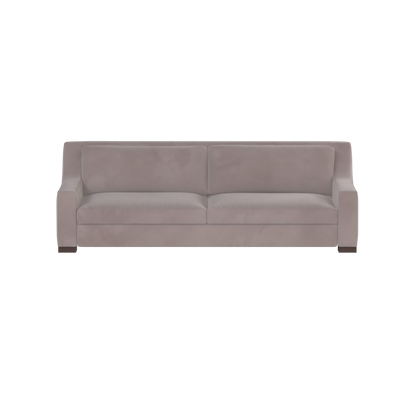 Louis 2 Seater Sofa — Structured Design with Tapered Arms