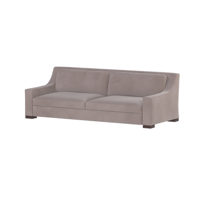 Louis 2 Seater Sofa — Structured Design with Tapered Arms