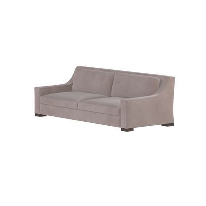 Louis 2 Seater Sofa — Structured Design with Tapered Arms