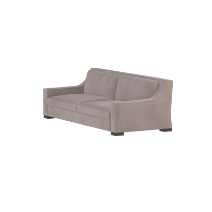 Louis 2 Seater Sofa — Structured Design with Tapered Arms