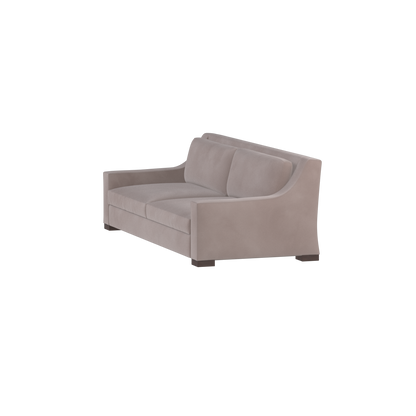 Louis 2 Seater Sofa — Structured Design with Tapered Arms