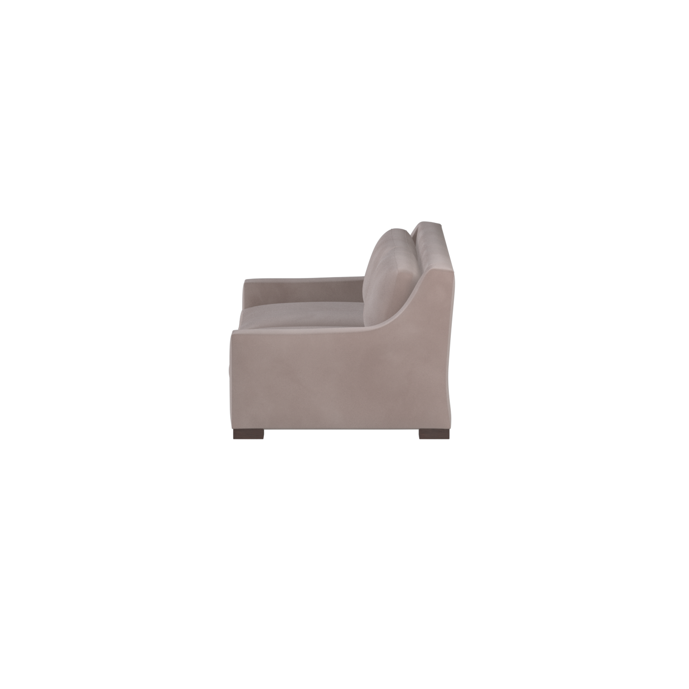 Louis 2 Seater Sofa — Structured Design with Tapered Arms