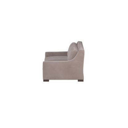 Louis 2 Seater Sofa — Structured Design with Tapered Arms