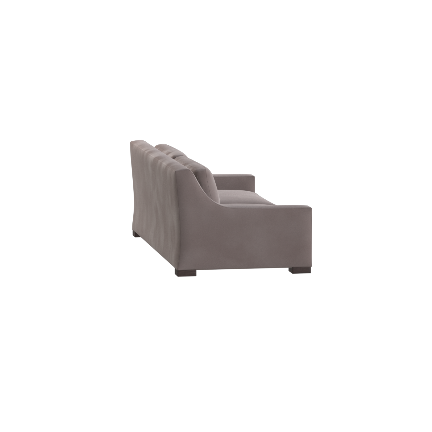 Louis 2 Seater Sofa — Structured Design with Tapered Arms