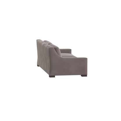 Louis 2 Seater Sofa — Structured Design with Tapered Arms