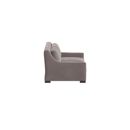 Louis 2 Seater Sofa — Structured Design with Tapered Arms