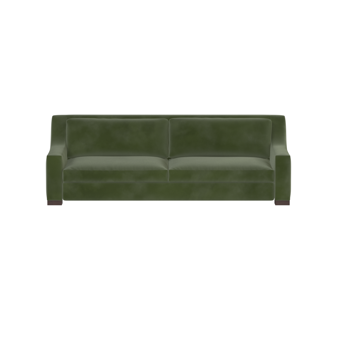 Louis 2 Seater Sofa — Structured Design with Tapered Arms