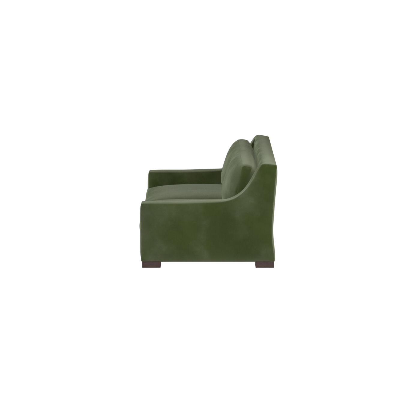 Louis 2 Seater Sofa — Structured Design with Tapered Arms