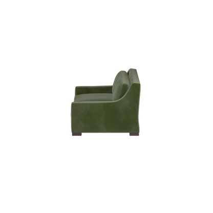 Louis 2 Seater Sofa — Structured Design with Tapered Arms