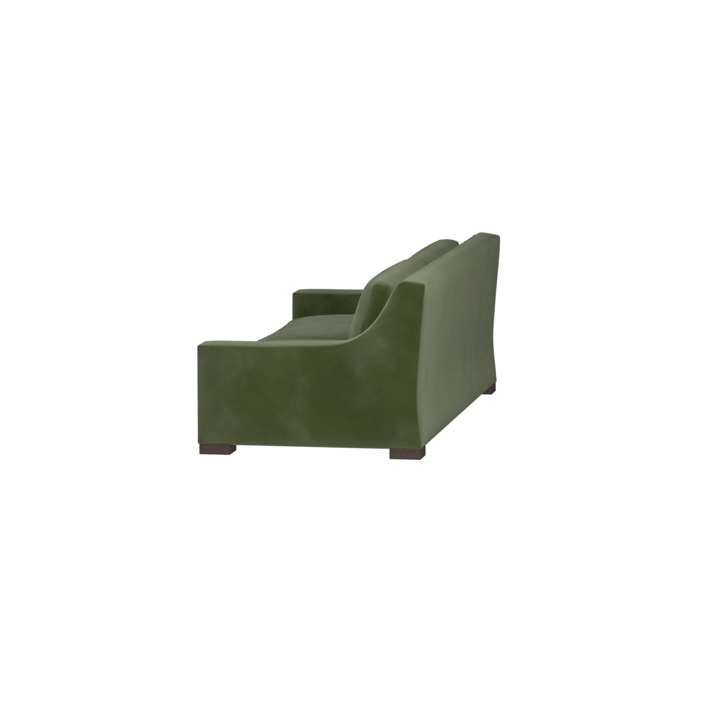 Louis 2 Seater Sofa — Structured Design with Tapered Arms