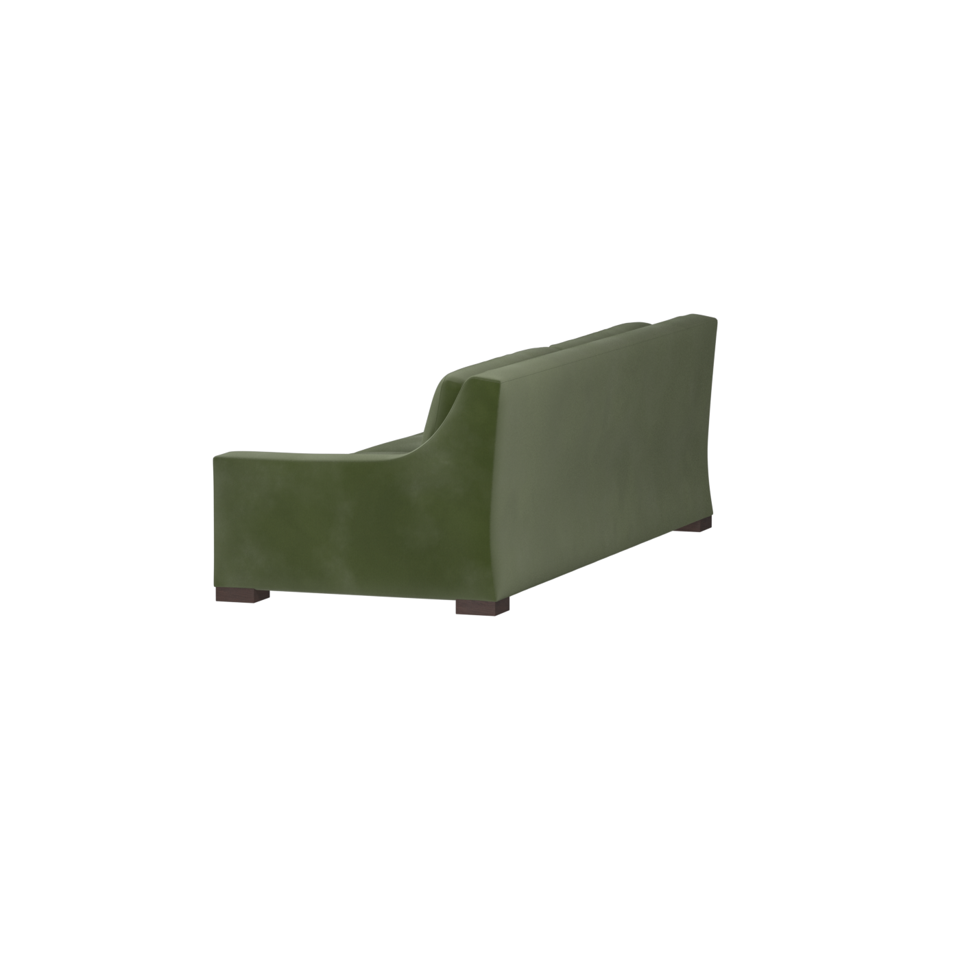 Louis 2 Seater Sofa — Structured Design with Tapered Arms