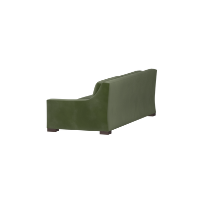 Louis 2 Seater Sofa — Structured Design with Tapered Arms