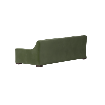 Louis 2 Seater Sofa — Structured Design with Tapered Arms