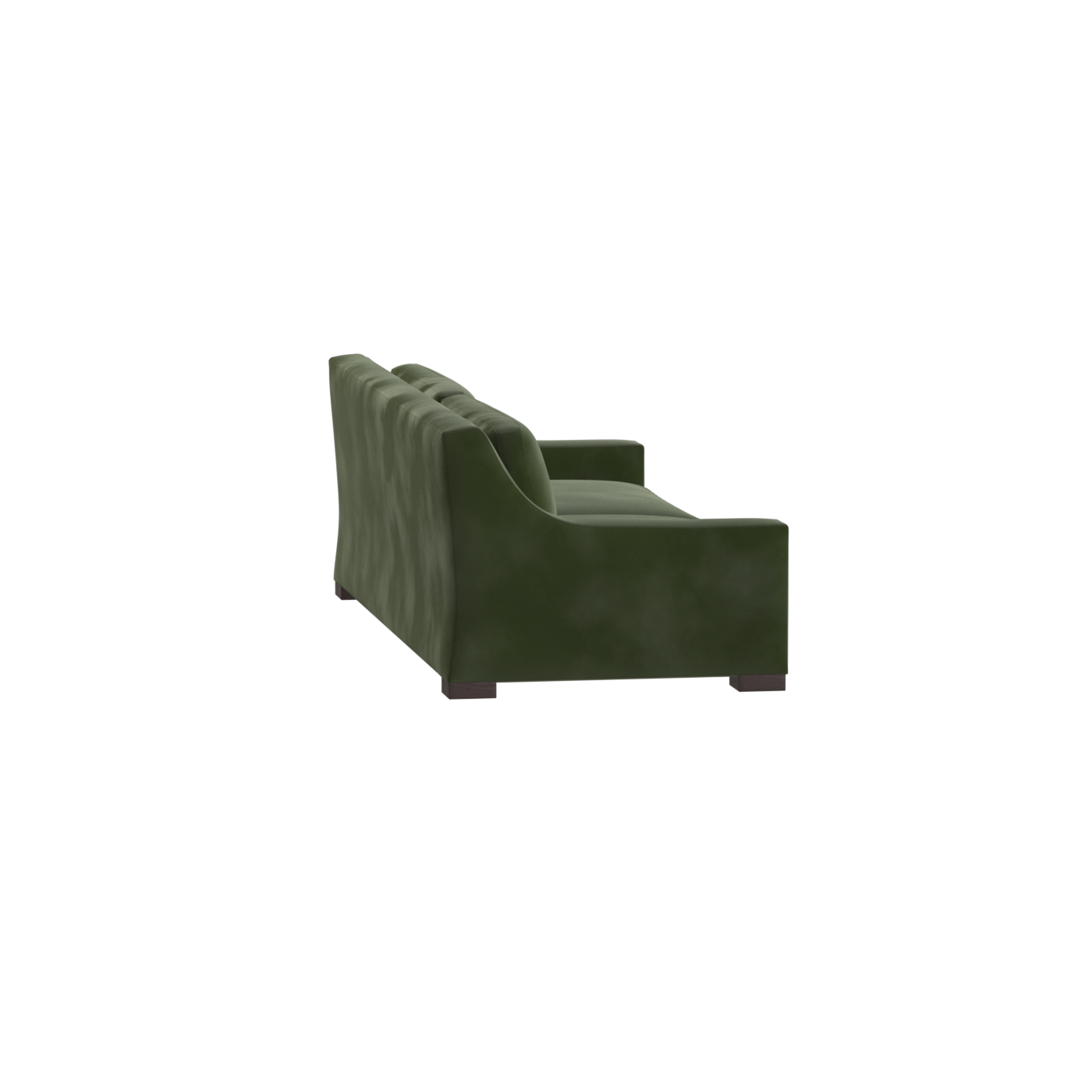 Louis 2 Seater Sofa — Structured Design with Tapered Arms