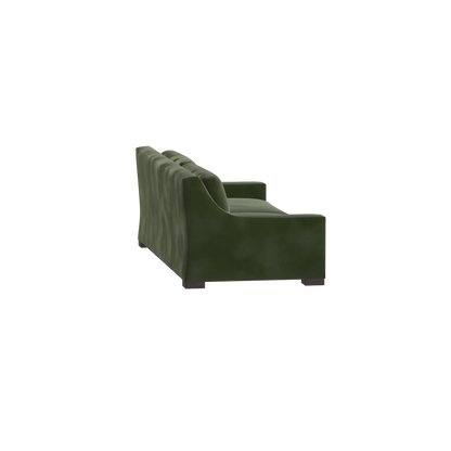 Louis 2 Seater Sofa — Structured Design with Tapered Arms