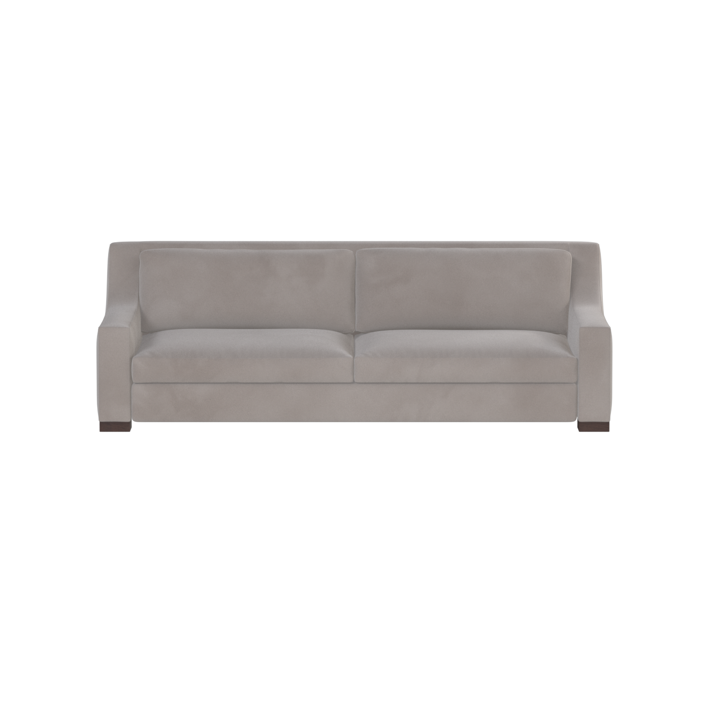 Louis 2 Seater Sofa — Structured Design with Tapered Arms