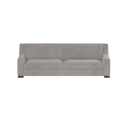 Louis 2 Seater Sofa — Structured Design with Tapered Arms