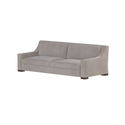 Louis 2 Seater Sofa — Structured Design with Tapered Arms