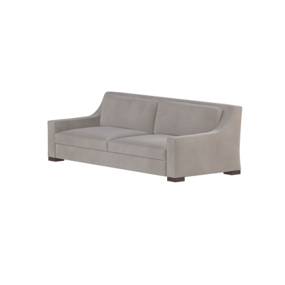 Louis 2 Seater Sofa — Structured Design with Tapered Arms