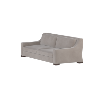 Louis 2 Seater Sofa — Structured Design with Tapered Arms