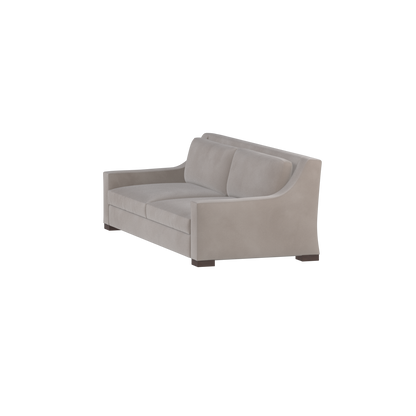 Louis 2 Seater Sofa — Structured Design with Tapered Arms