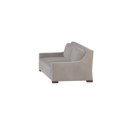 Louis 2 Seater Sofa — Structured Design with Tapered Arms