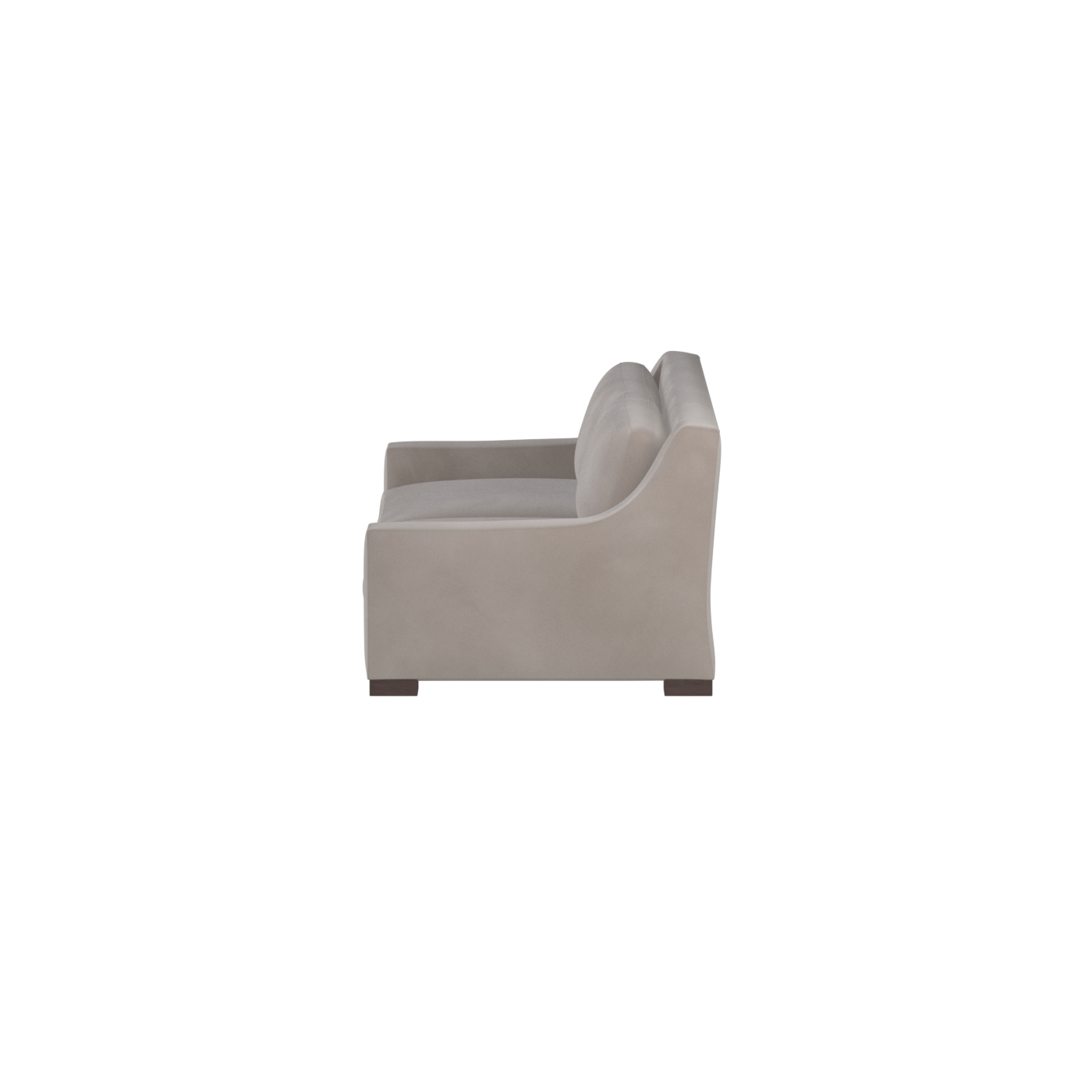 Louis 2 Seater Sofa — Structured Design with Tapered Arms