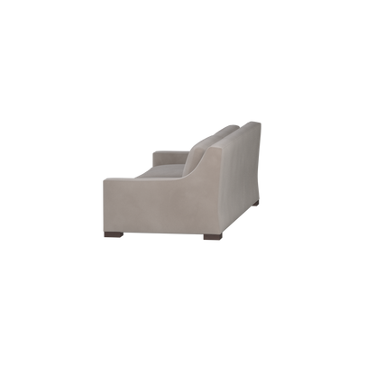 Louis 2 Seater Sofa — Structured Design with Tapered Arms