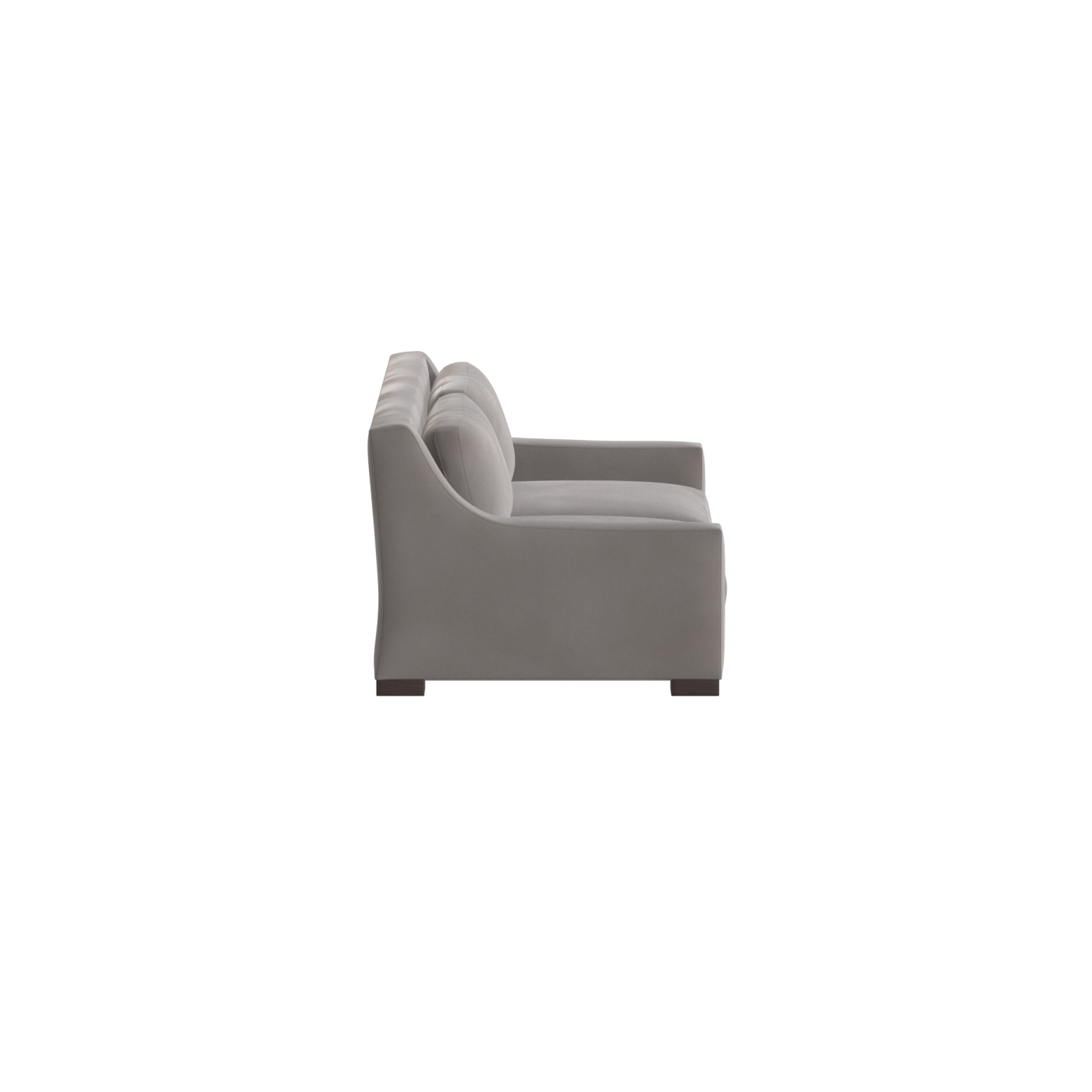 Louis 2 Seater Sofa — Structured Design with Tapered Arms