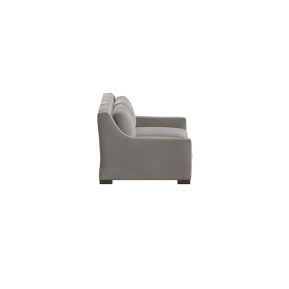Louis 2 Seater Sofa — Structured Design with Tapered Arms