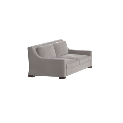 Louis 2 Seater Sofa — Structured Design with Tapered Arms