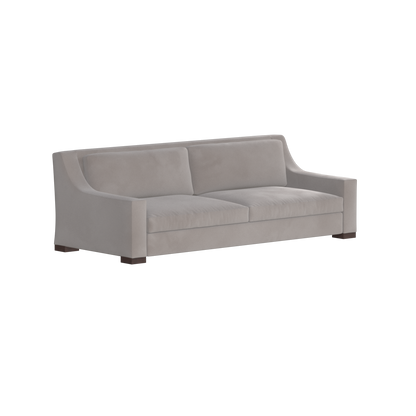 Louis 2 Seater Sofa — Structured Design with Tapered Arms
