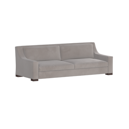 Louis 2 Seater Sofa — Structured Design with Tapered Arms