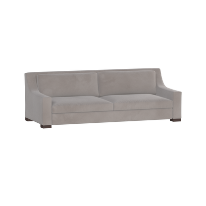 Louis 2 Seater Sofa — Structured Design with Tapered Arms
