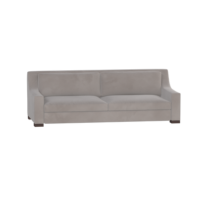 Louis 2 Seater Sofa — Structured Design with Tapered Arms