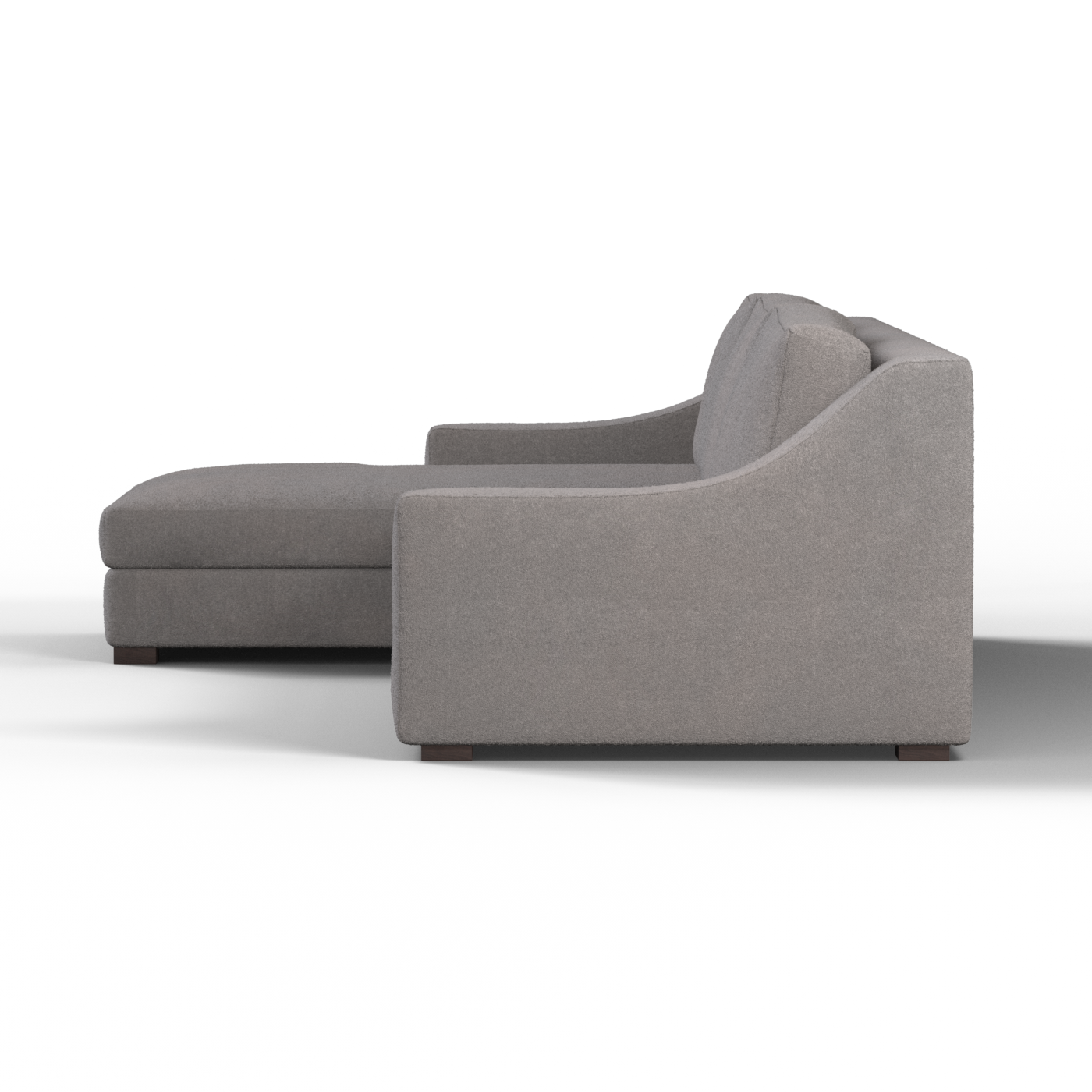 Louis Sectional Sofa — Low-Profile Modular Corner Layout